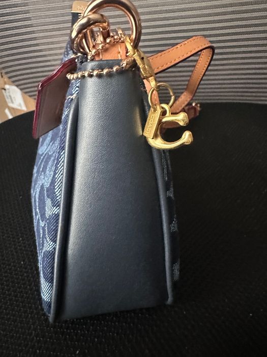 Geanta Coach Denim Teri