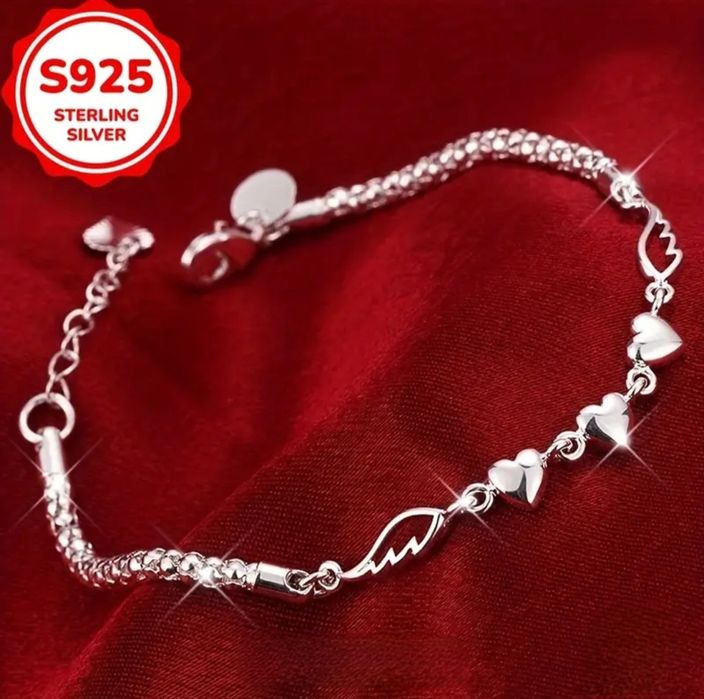 Сребърни гривни с печат 925