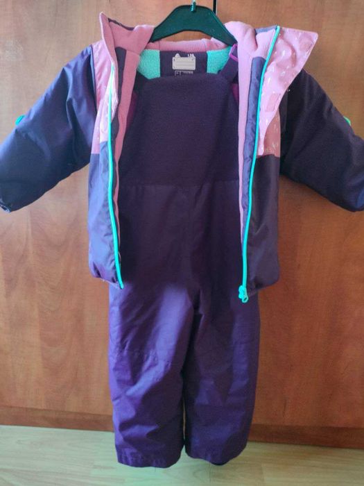 Set geaca si pantaloni + Ghete de iarnă pentru fete de 2-3 ani