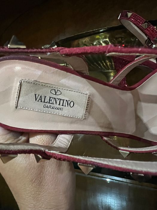Valentino сандали с кристали