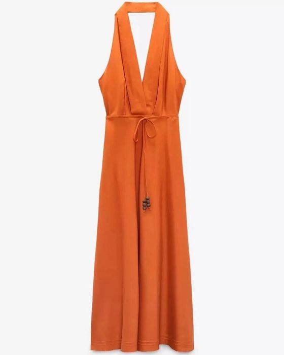 Rochie din in Zara linen blend
