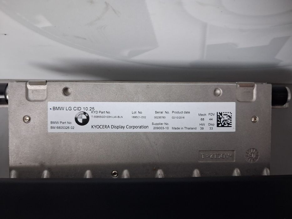 Дисплей навигация Bmw 7 series G11 2017г.