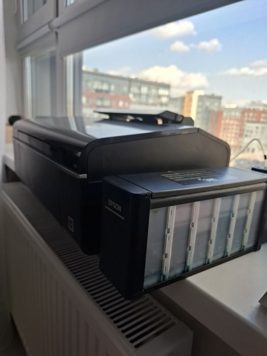 Принтер цветной Epson L805 wifi