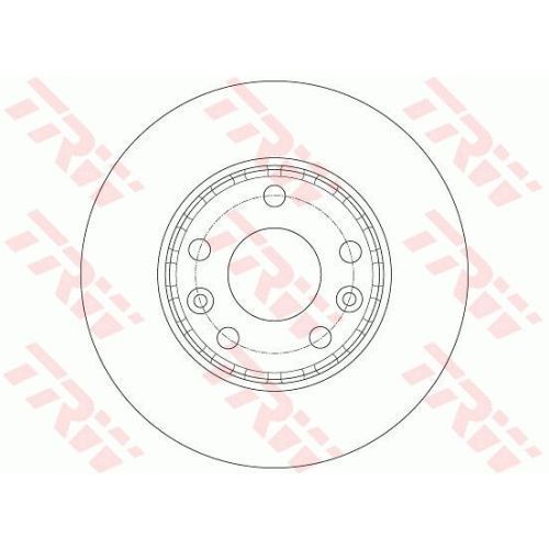 Disc frana Dacia Duster, 04.2011-2017, Fluence, 02.2010-, Grand Scenic, 02.2009-, Laguna 3 Grandtour, 10.2007-, Megane Cc, 06.2010-, Megane, 11.2015-, Scenic 3, 02.2009-2016, TRW