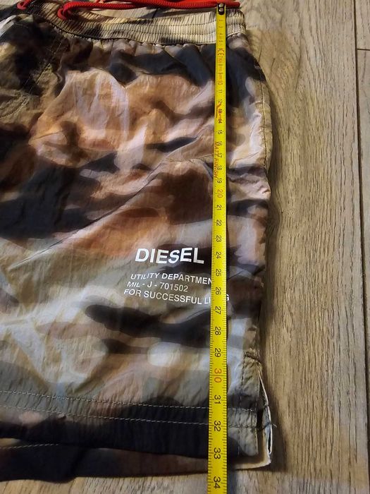 Sort plaja piscina Diesel Nico Camouflage