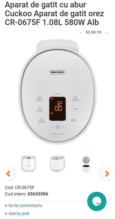 Aparat de gătit mâncare