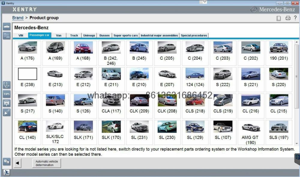 SERVICII de diagnoza auto DOAR MERCEDES (orice model Benz)