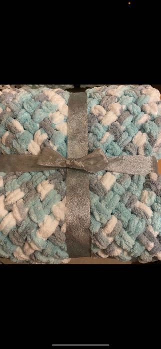 Ръчно плетено одеало
