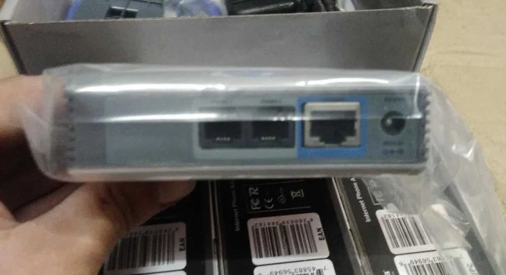 Телефонен адаптер - LINKSYS Cisco-VoIP Phone adapter -PAP2-NA