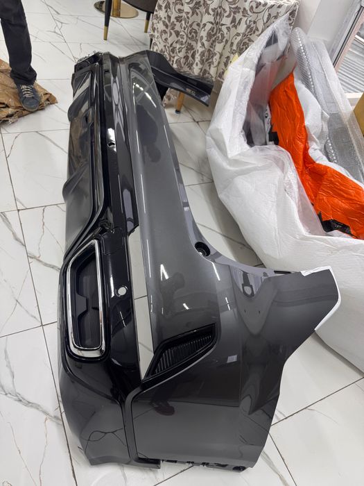 Задний бампер серый Changan CS75 Plus