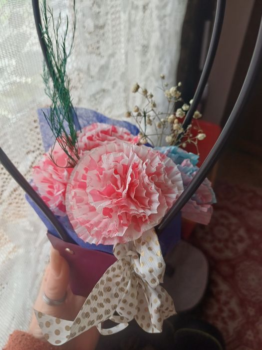 Ръчно изработени цветя