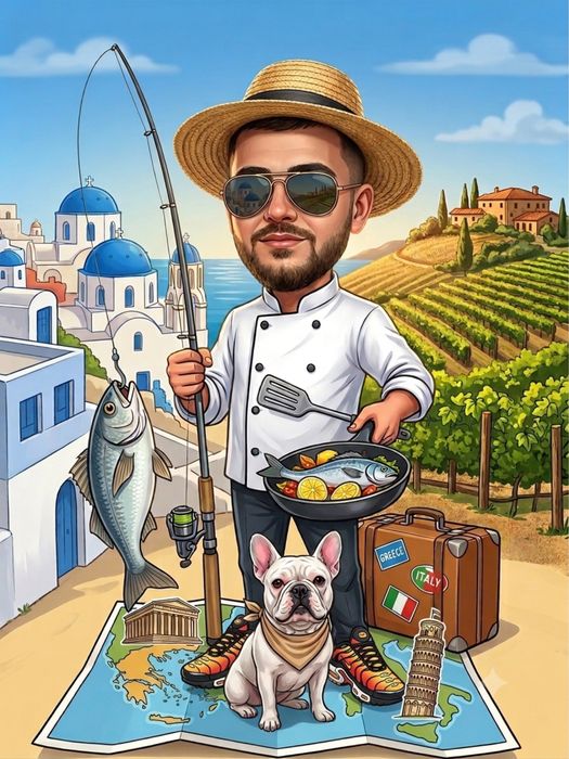 Карикатури по снимка (получавате до 2 работни дни)