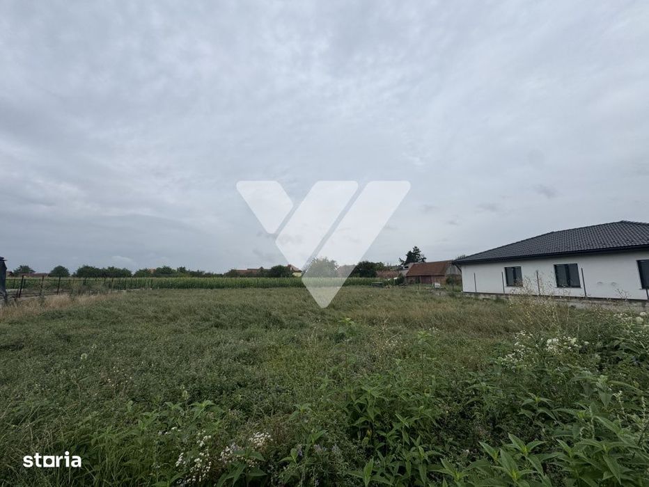 Teren 845 mp, front 16 m, utilitati si autorizatie construire - Vestem