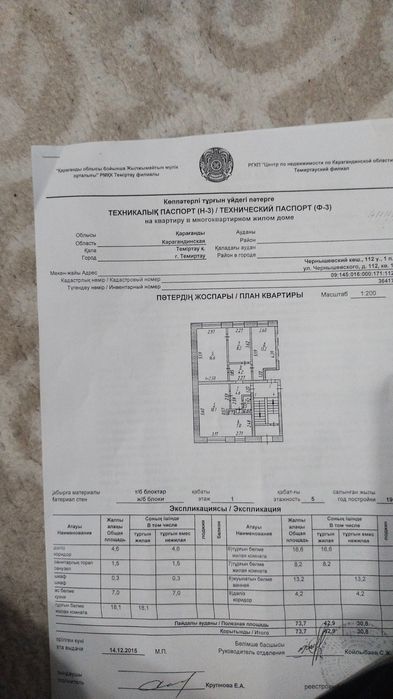 Продаю квартира срочно