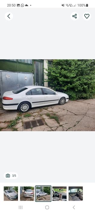 PEUGEOT 607 2001 — imagine 3