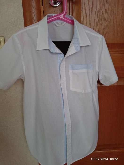 Б/у рубашки для мальчика  рост 152-158см