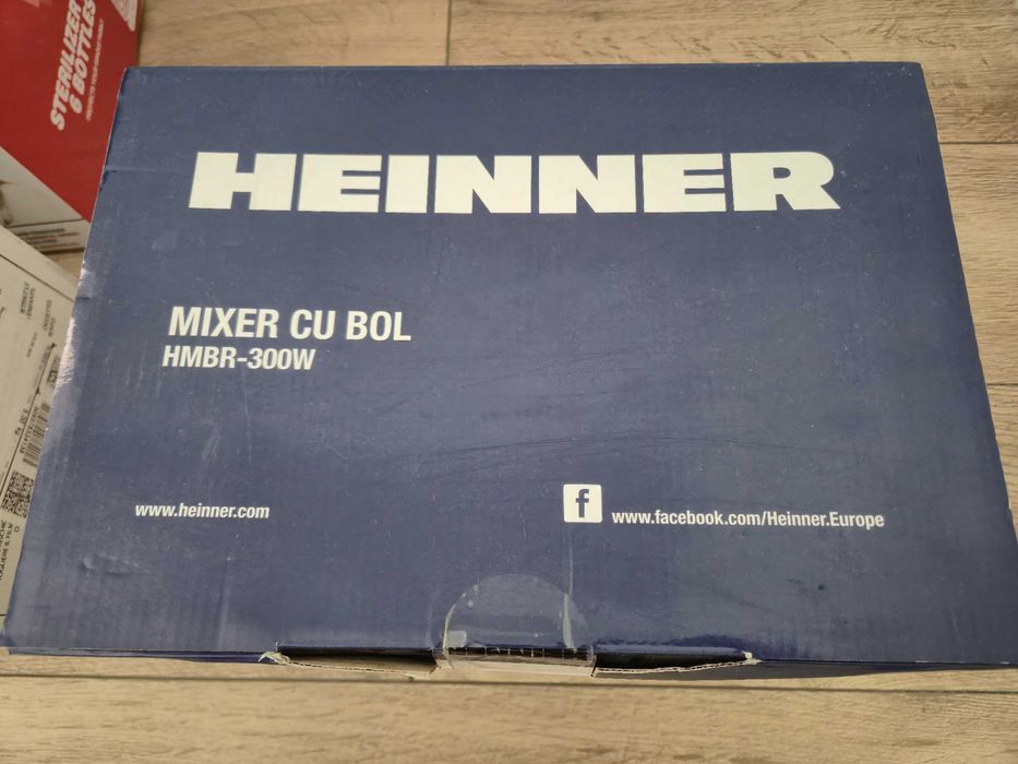 Mixer cu bol HEINER HMBR-300W