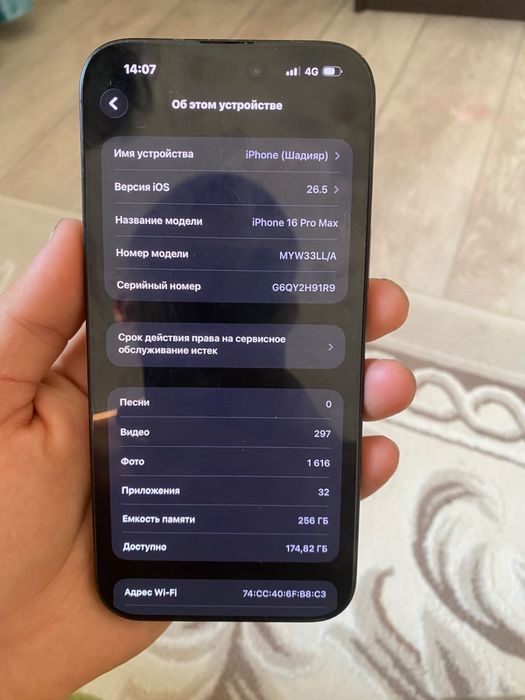 Iphone 16 pro max