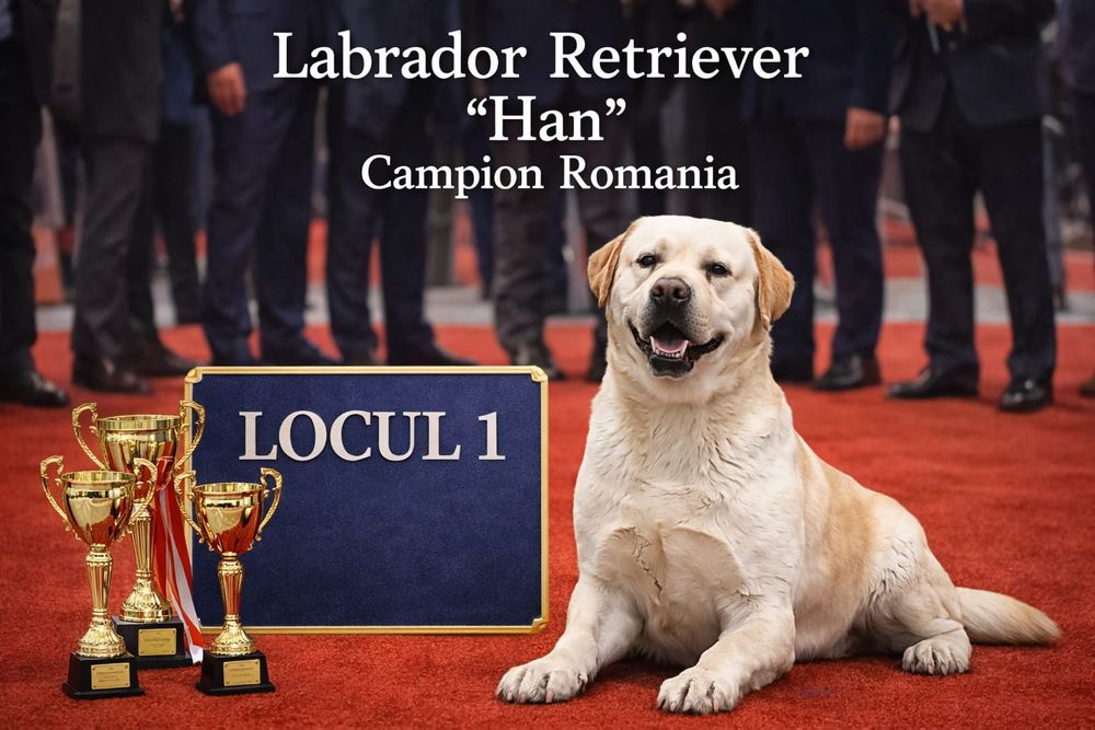Mascul Labrador Retriever Campion