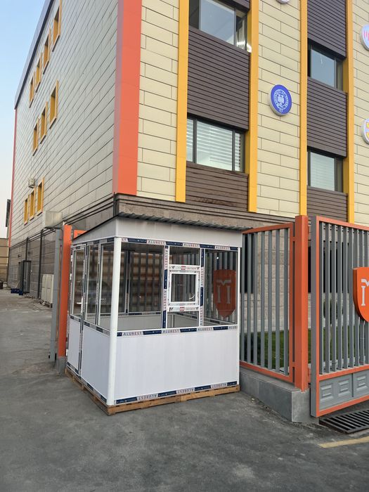 Aкфа будки и витражи