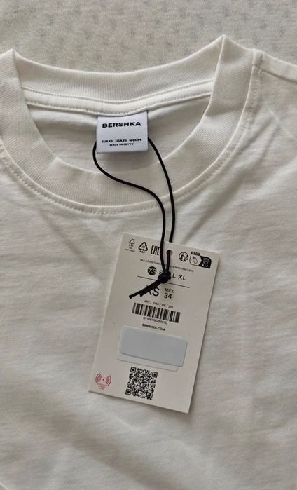 Tricou maneca lunga Bershka barbati marimea XS