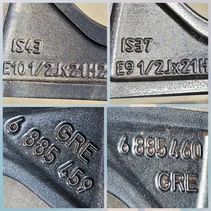 Jante BMW X5 G05 X6 G06 style 744 feeryc grey model Luxury Line 315 35 21/275 40 21 Pirelli RSC * profil foarte bun