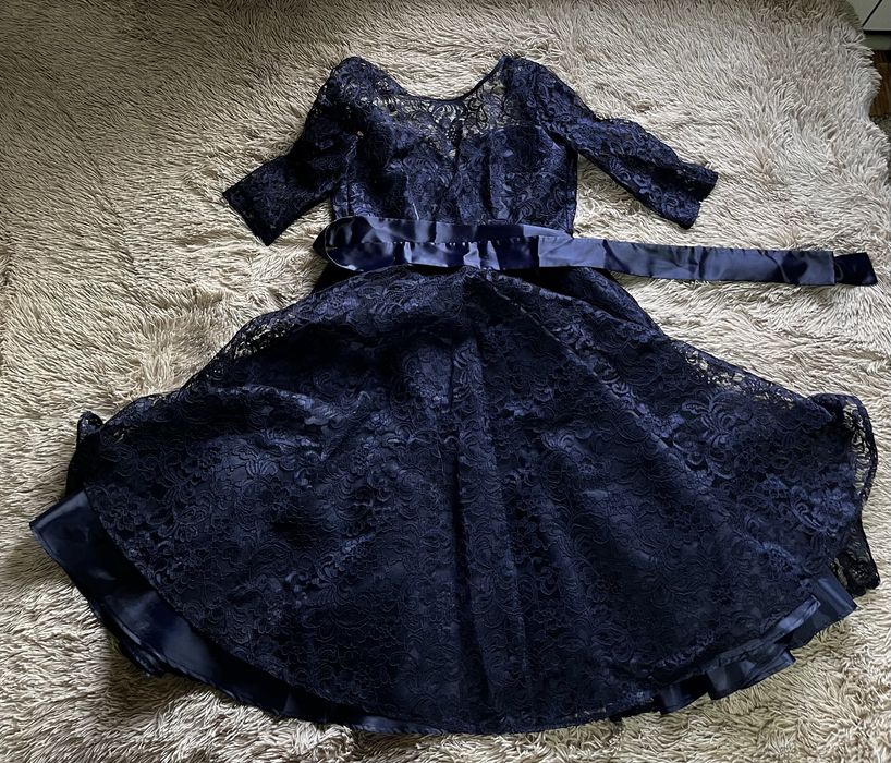 новое гипюровое платье