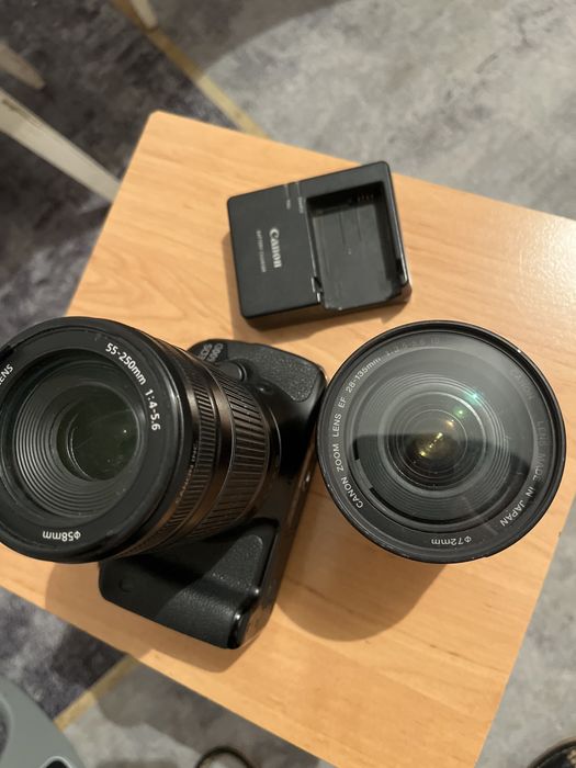 Canon 600D 2 обьектива