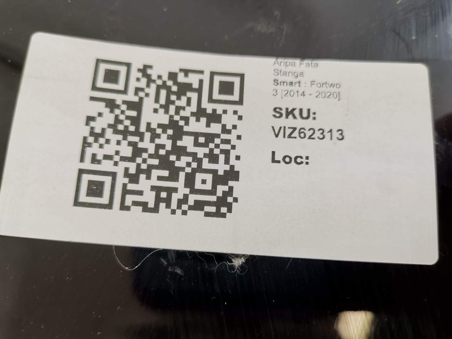 Ляв преден калник Smart Fortwo 3 [ - ] Оригинален, в добро състояние С