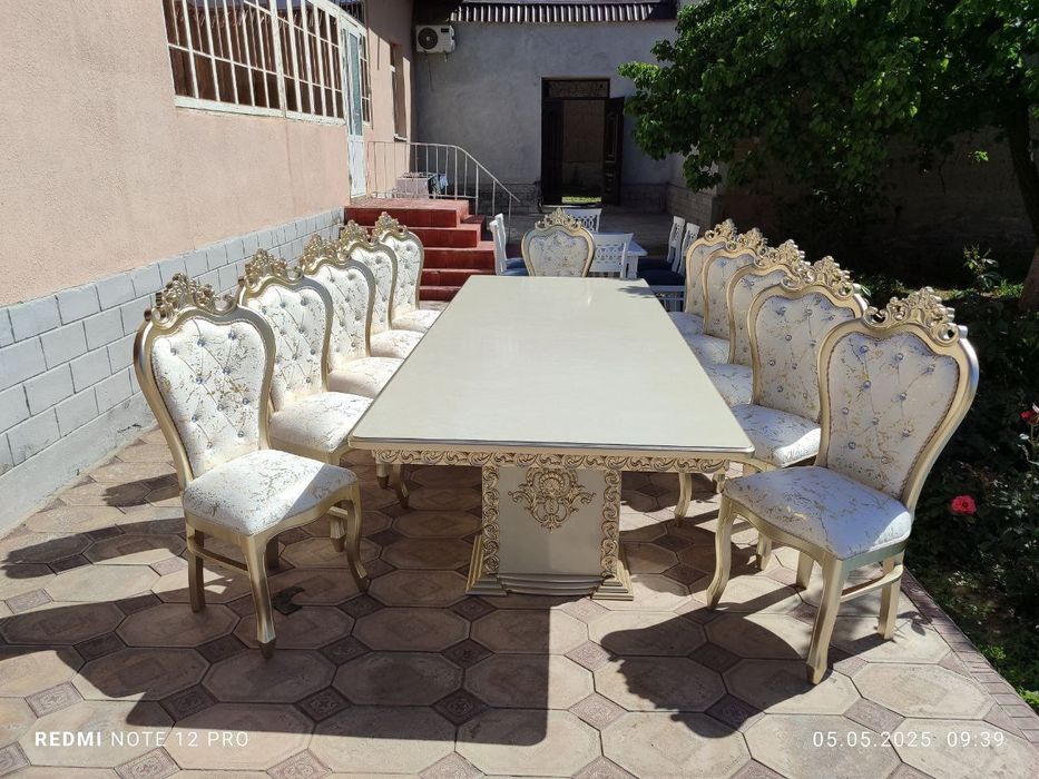 Стол стул заказ оламиз столь ЛМДФдан стуллар 100% йонгокдан