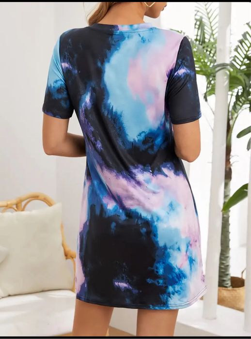 Дамска шарена рокля