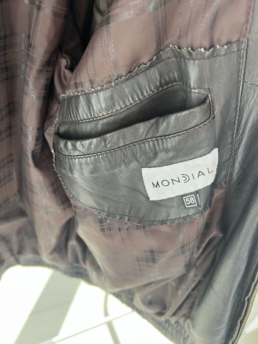 Кожаная куртка мужская