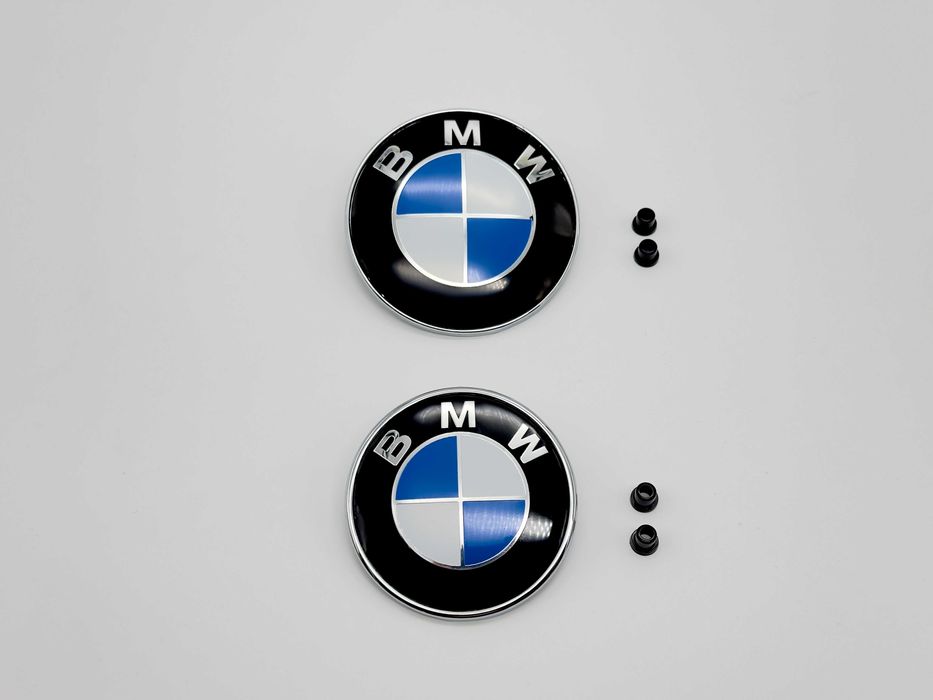BMW Емблема Бмв - 82мм/74мм немска e60 e61 e90 e92 e39 e46 e65 x3 x5