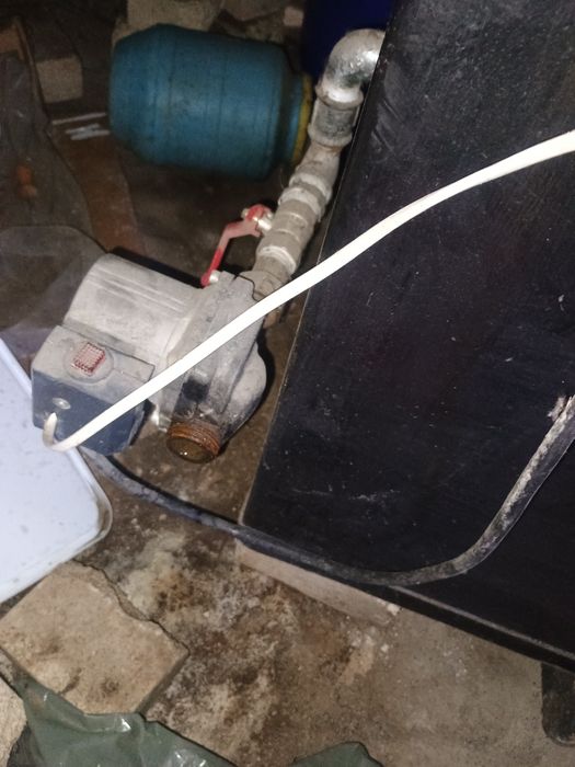 Камина с водна риза .