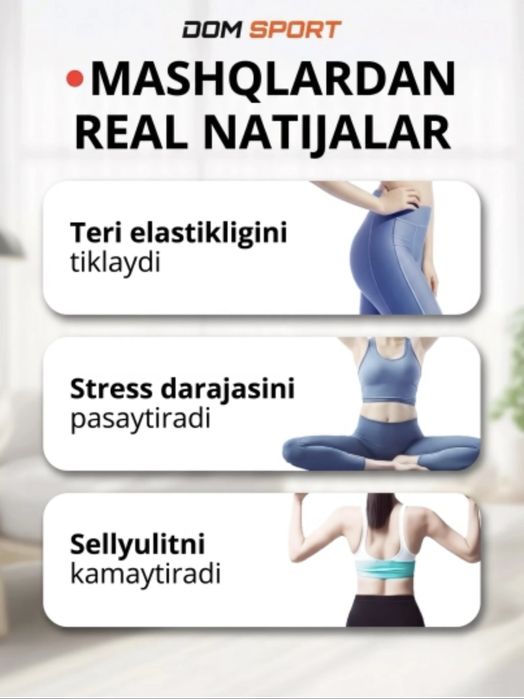 Vibroplatforma ozish uchun, fitness - vibrotrenajer, pult bilan