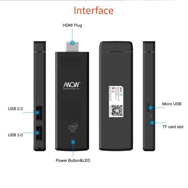 Мини ПК Intel Compute Stick новый