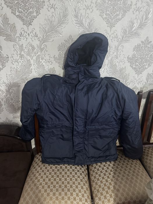 Синий Бушлат с ватными штанами