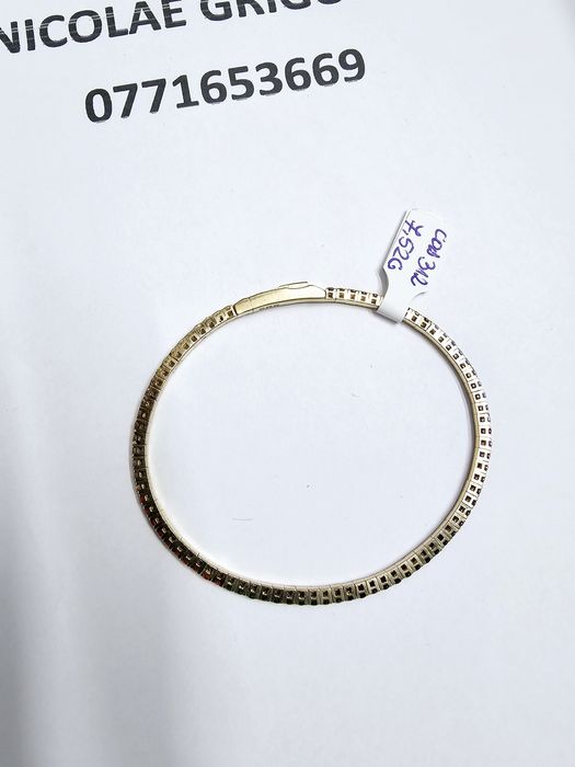 Vand bratara tenis din aur 14 k 7.52 g cod 312