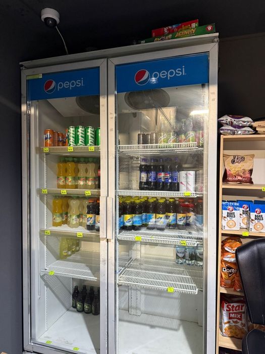 Vitrina frigorifica dublă-vitrina/frigider