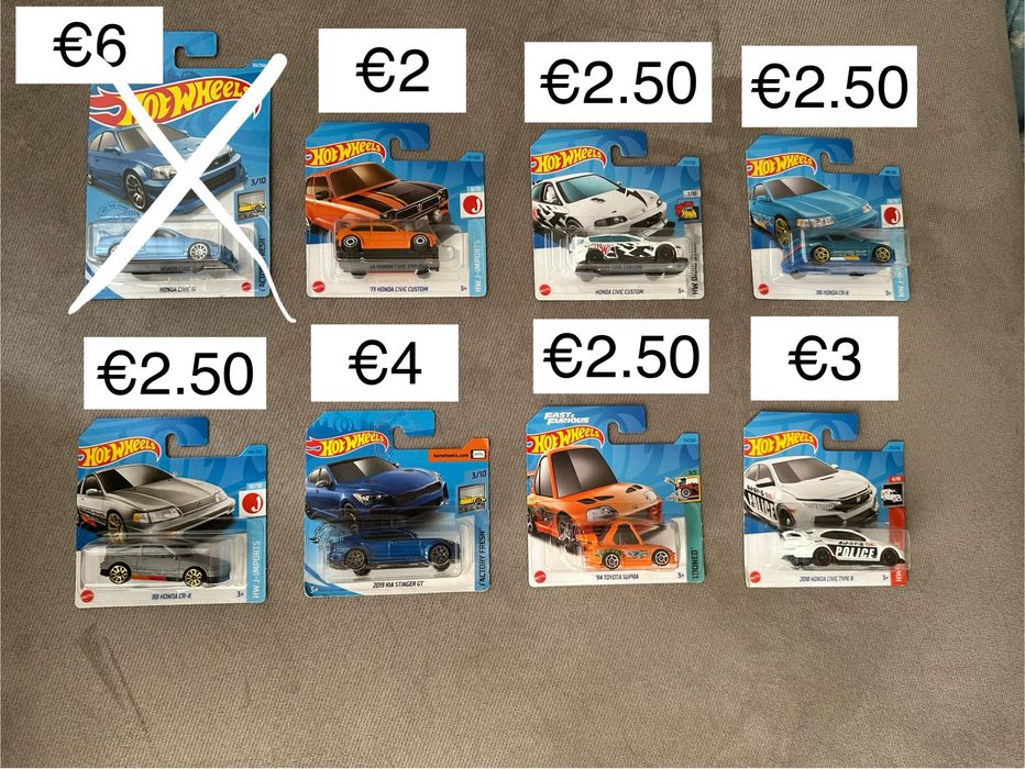 Hot Wheels - mainline BMW, Mercedes, Bentley, Lexus и др.