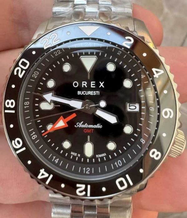 OREX 21 Rubis Made in Romania mecanism japonez Automat Citizen Miyota 8215 Diver 200 m Geam Safir 41 mm