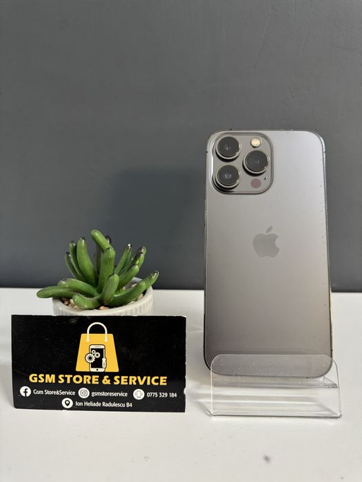 Iphone 13 Pro 512Gb Space Gray Bat 100% 2 Ani Garantie Gsm Store&Service
