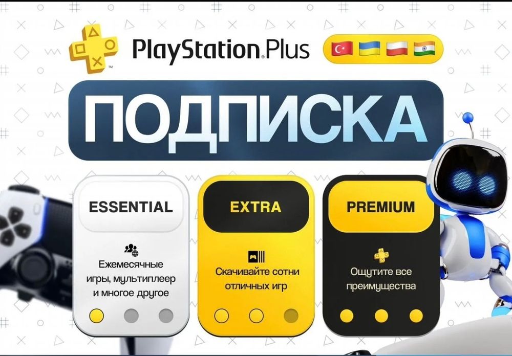 PS Plus на Ваш профиль/Оформление игр и подписок