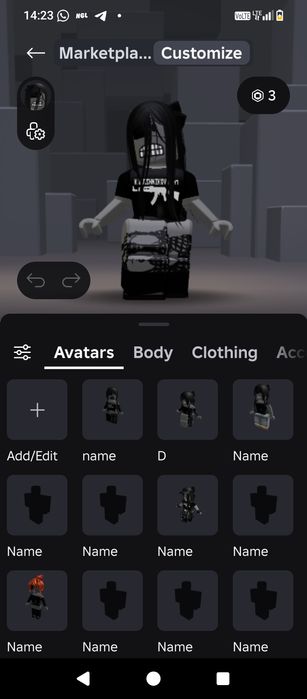 Продаю аккаунт в роблокс