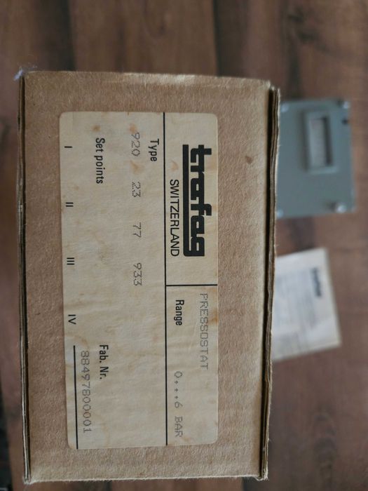 Индустриален пресостат Trafag 920.2377