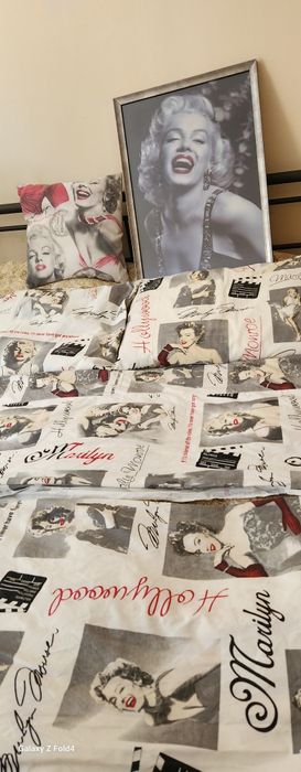 Завеси (Marilyn Monroe) комплект 3бр. Възглавници и Картина