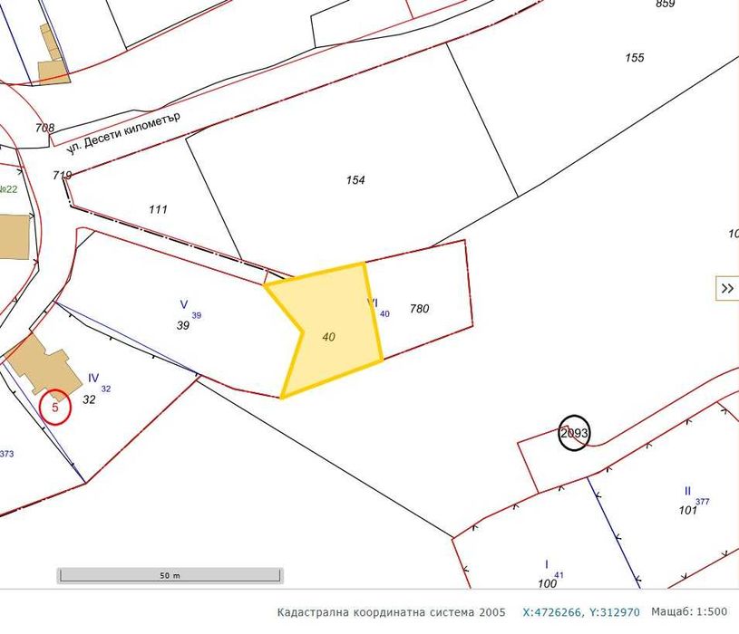 Продава се Парцел в София, Княжево - 965 кв.м за 85 €/кв.м - Снимка #2