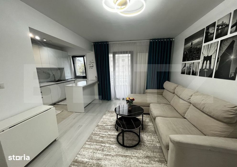 Apartament 2 camere, 50 mp, zona Baza 3