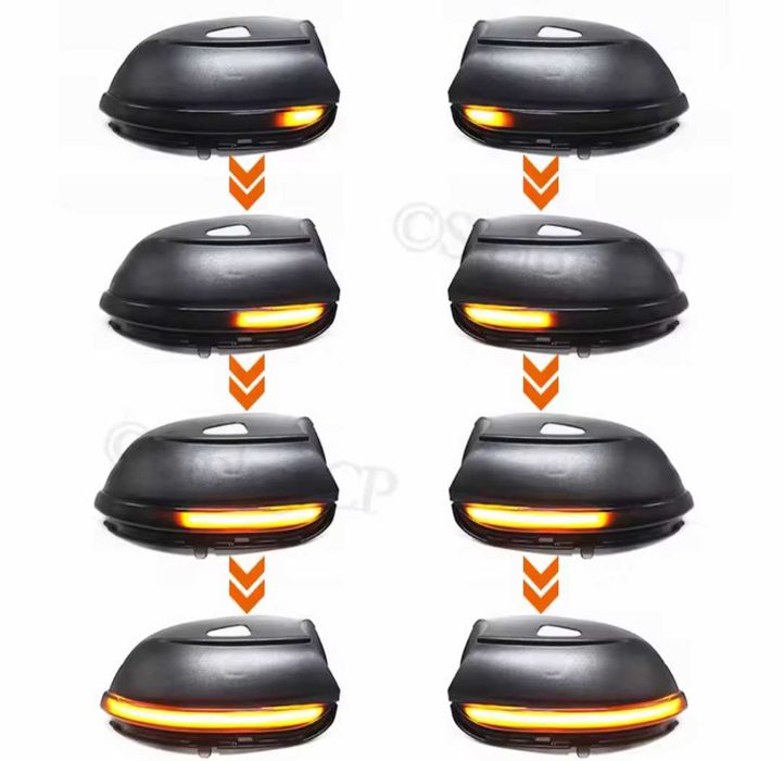 Динамични бягащи мигачи за огледалата за Volkswagen VW cc passat eos