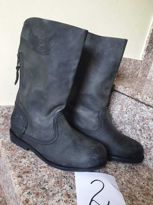 Дамски ботуши от естествена кожа